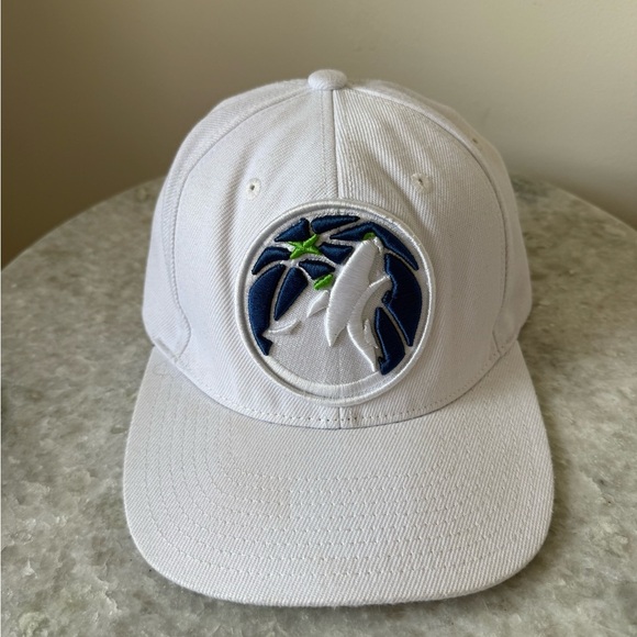 Vintage Mitchell and Ness Minnesota Timberwolves Hat - Picture 2 of 5